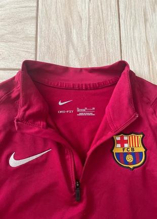 Кофта nike fc barcelona strike soccer drill top