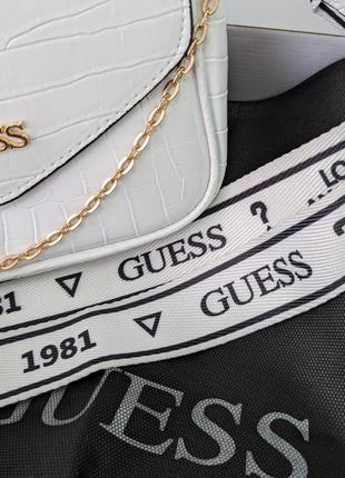 Сумка кросс боді guess рептилія 2 в 12 фото