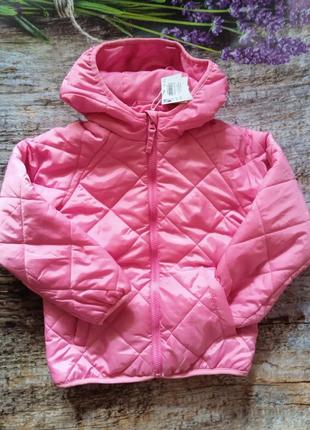 Демісезонна стьобана куртка sinsay для дівчинки р.116, 5-6 років