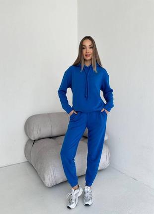 Спортивный костюм кофта худи и брюки джогеры2 фото