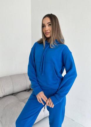 Спортивный костюм кофта худи и брюки джогеры6 фото