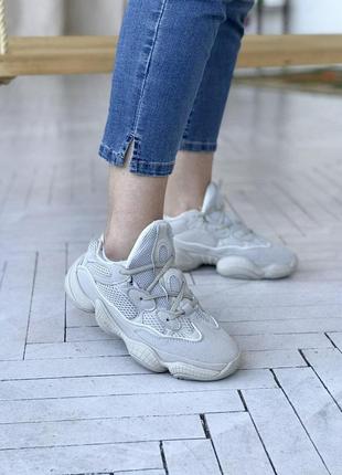 Женские кроссовки adidas yeezy 500