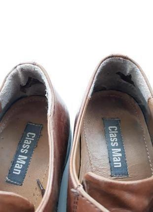 Шкіряні туфлі 46 розмір 4