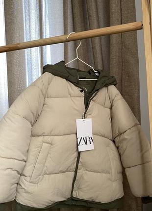 Куртка дитяча zara для дівчинки для хлопчика 104 см, 110 см1 фото