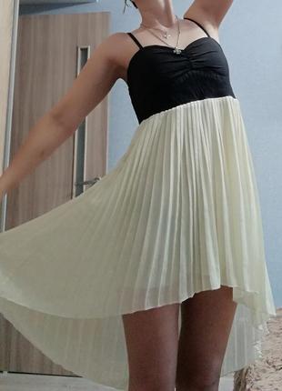 Коктейльное платье сарафан4 фото