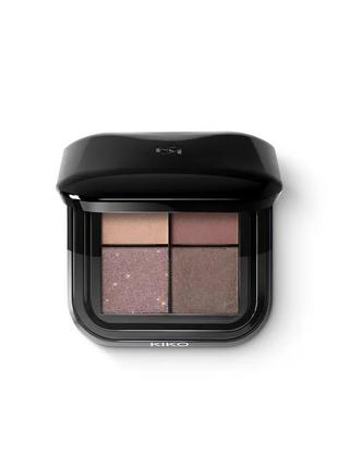 Палетка теней kiko milano bright quartet