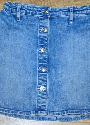 Джинсовая юбка h&m. размер 1461 фото