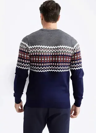 Пуловер чоловічий з круглим вирізом, 3xl2 фото