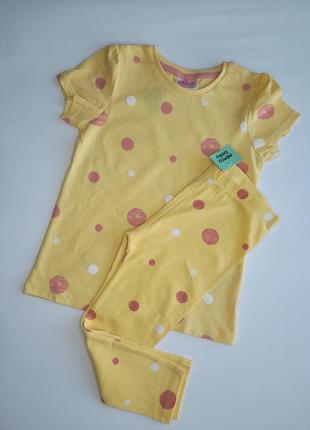 Костюм/піжама футболка+лосинки для дівчинки pepco