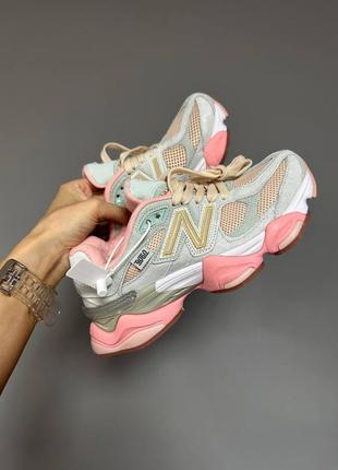 Кроссовки new balance 9060 « baby shower blue »