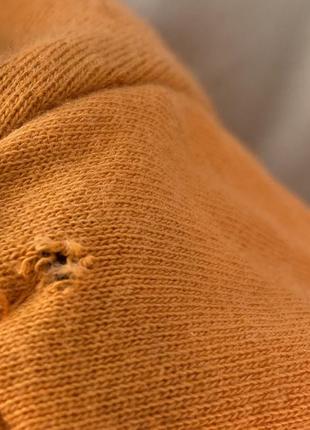 Яркие оранжевые оверсайз джокеры/спортивные штаны от plt5 фото