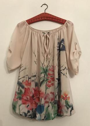 Пудровкя блузка