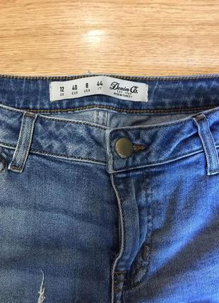 Джинсы с рваностями denim co.3 фото