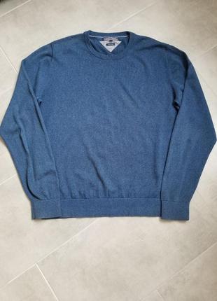 Tommy hilfiger светр кофта 52 54 56 xl xxl вовна шерсть4 фото