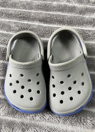 Ризинові тапочки crocs3 фото