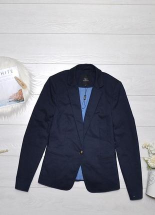 Чудовий якісний синій піджак next tailoring.1 фото
