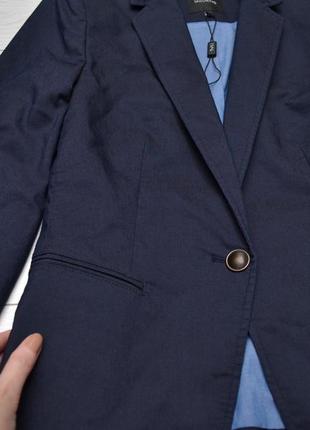 Чудовий якісний синій піджак next tailoring.4 фото
