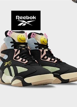 Reebok shaq новые женские оригинальные кроссовки кожа замша черные цветные 38.5