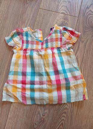 Дитячі плаття, пісочник, блузка (9-12 міс, 80 см) ціна за все6 фото