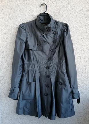Плащ женской женщине river island серого цвета размер s 10
