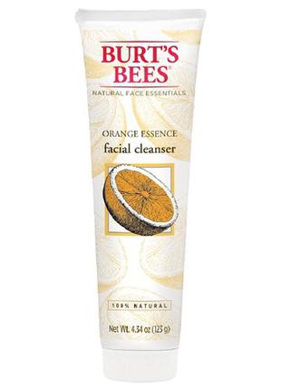 Burt´s bees увлажняющее средство для очистки лица с апельсиновым  маслом ( 120 гр.)