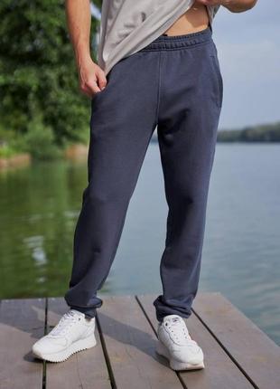 Спортивні штани, m,l,xl,xxl,xxxl. туреччина, хакі, чорний графіт та синій