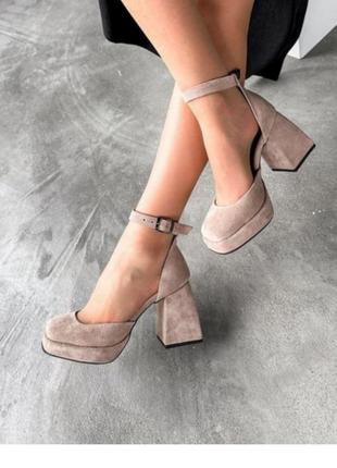 Туфлі замша