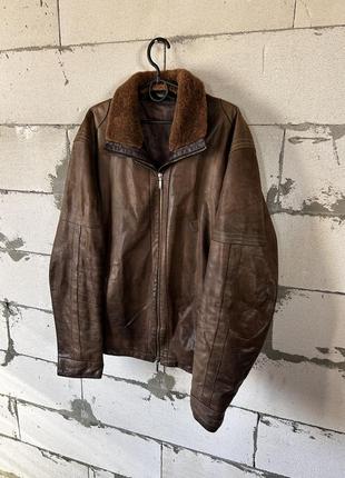 Upstar continental genuine leather jacket men’s luxury