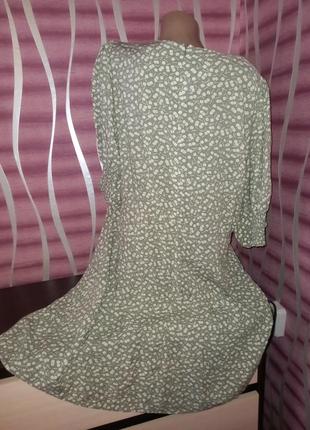 Сукня миді з натуральної тканини від next!!!6 фото