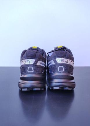 Чоловічі кросівки salomon speedcross grid black&silver 41-459 фото