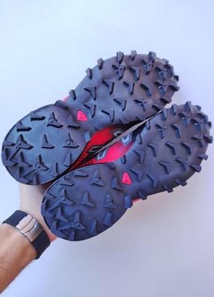 Чоловічі кросівки salomon speedcross black&red 41-455 фото