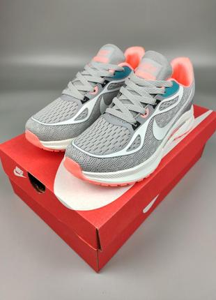 Кроссовки женские подростковые nike zoom fly gray