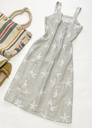 Сукня сарафан laura ashley 100% льон5 фото