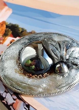 Вінтажна брошка fimo. німеччина.