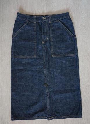 Продается, стильная женская джинсовая юбка карандаш miss selfridge
