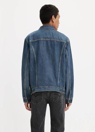 Мужская джинсовая куртка levi's2 фото