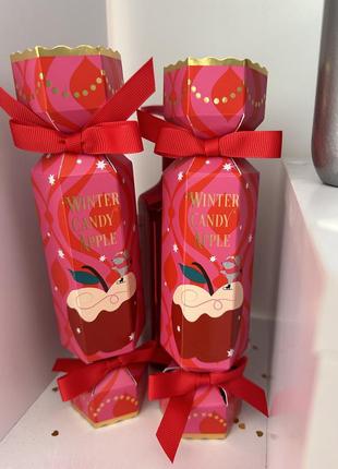 Подарунковий  набір для ванни bath & body works winter candy apple