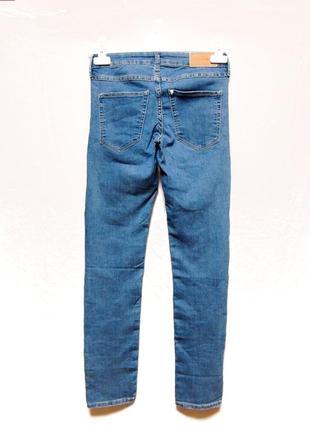 Базовые зауженные джинсы скинни низкая посадка h&m8 фото