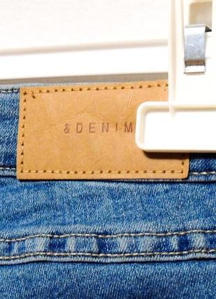 Базовые зауженные джинсы скинни низкая посадка h&m9 фото