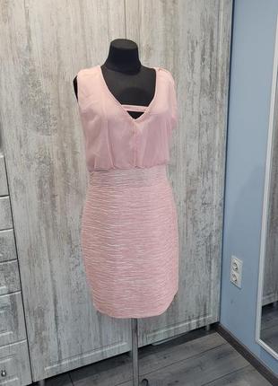 Ніжно рожева сукня розмір м