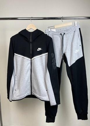 Чоловічий спортивний костюм двійка,спортивний костюм nike tech fleece якісний повсякденний