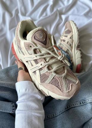 Жіночі кросівки asics gel-sonoma 15-50 white peach fawn8 фото