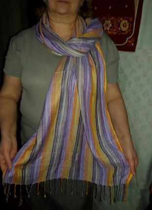 Шарф палантин віскозний