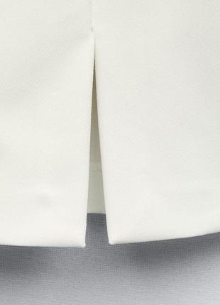Смокинговая юбка-шорты с разрезами8 фото