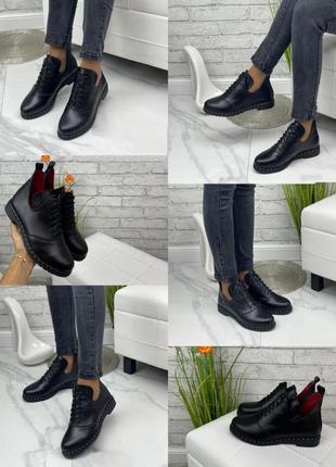 Жіночі стильні туфлі на шнурках "lagoon" 🤩4 фото