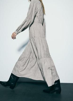 Zara -60% 💛 сукня етно вишита розкішна котон стильна s, м, l3 фото