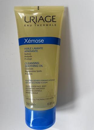 Олія для атопічної шкіри uriage xemose cleansing soothing oil