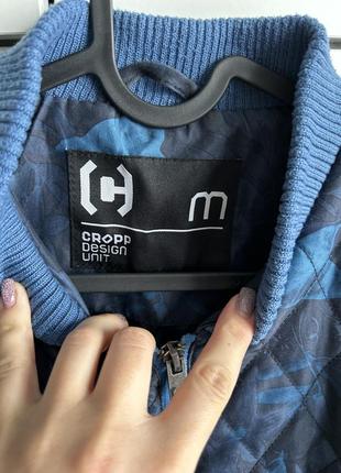 Куртка стьогана бомбер2 фото