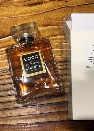 Парфюмированная вода тестер объем 100 мл. в стиле chanel coco eau de parfum