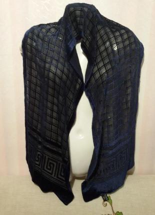 Шарф бархат + шелк (италия)